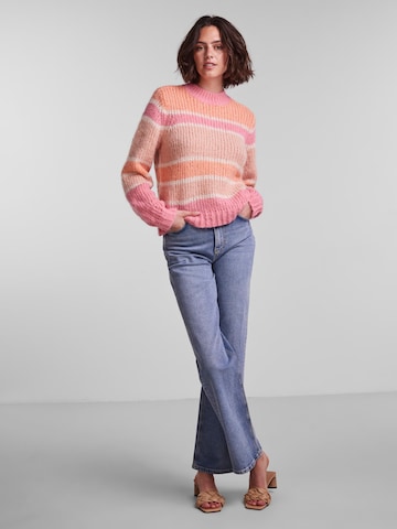 PIECES Sweater 'Carman' in Pink