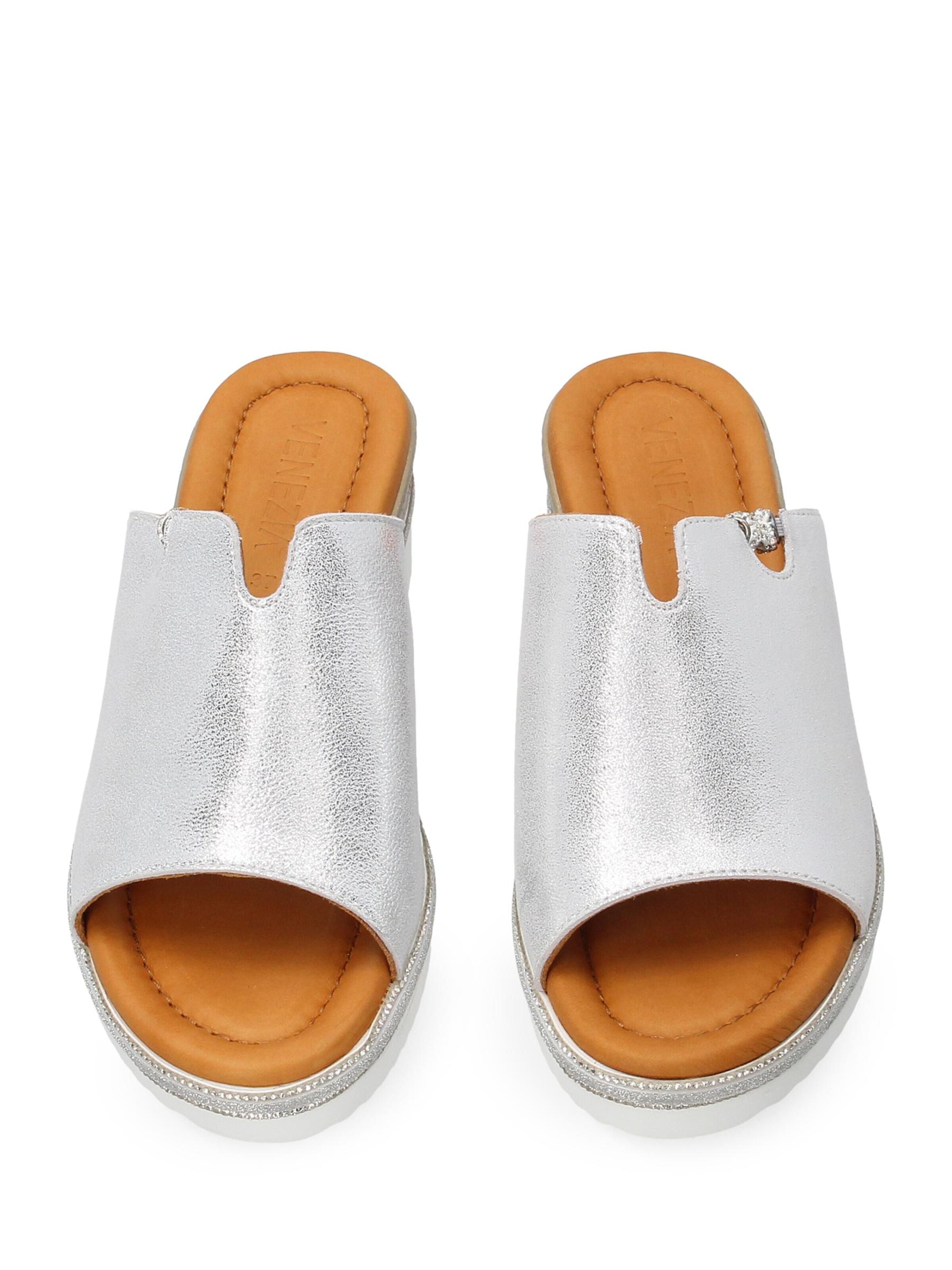 VENEZIA Pantolette 'Venezia' in Silber