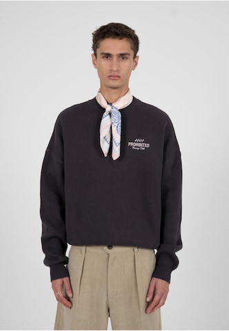 Sweat-shirt 'Vortex' Prohibited en marron