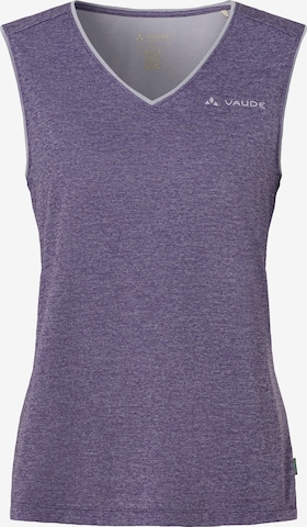 VAUDE Sports top 'Essential' in Purple: front