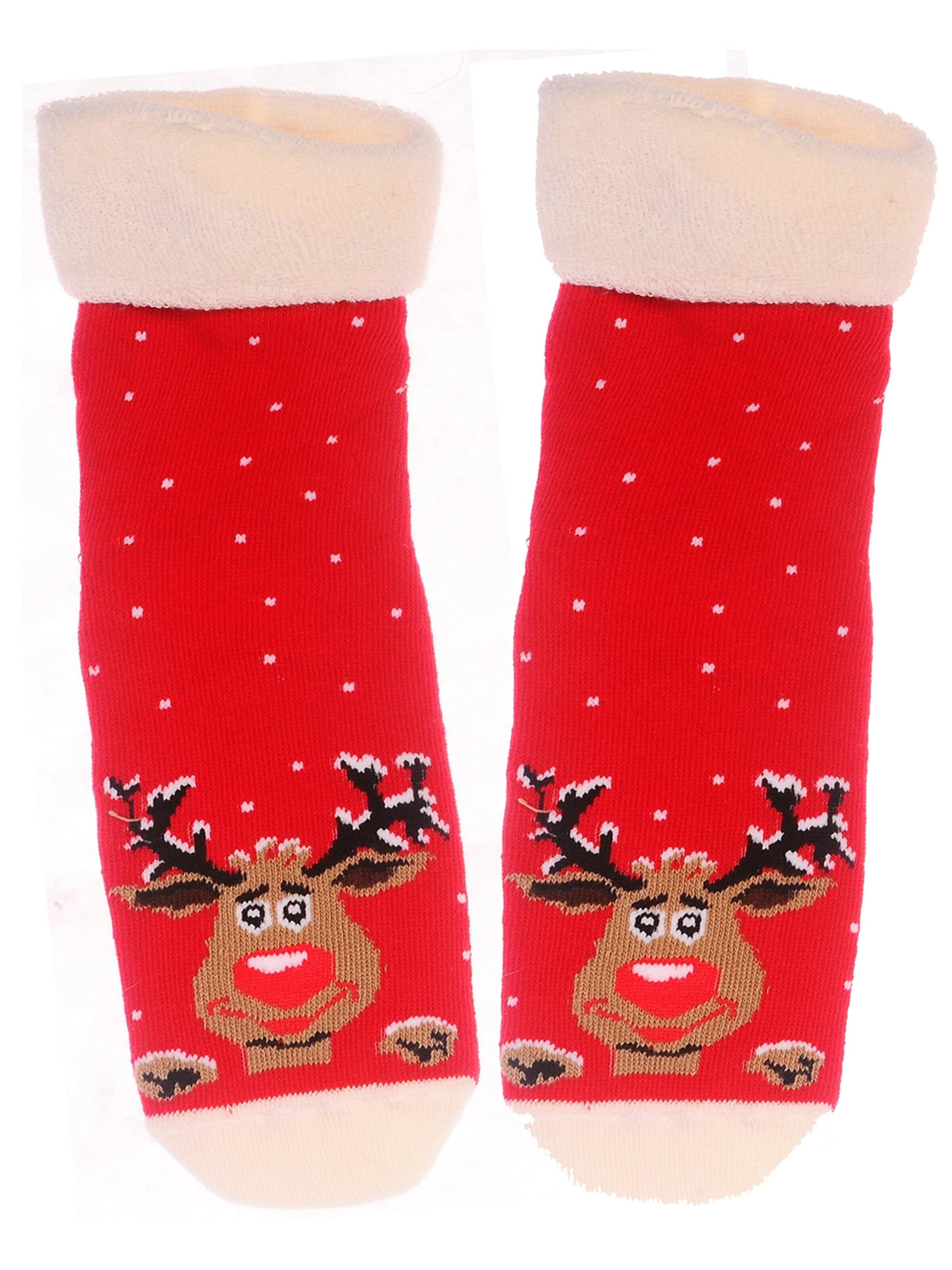 La Bortini Socks in Red