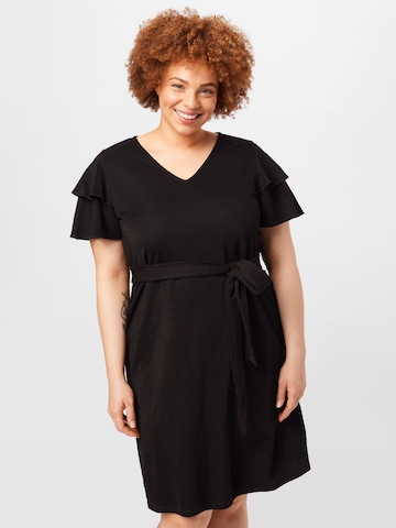 Robe d’été Tom Tailor Women + en noir : devant