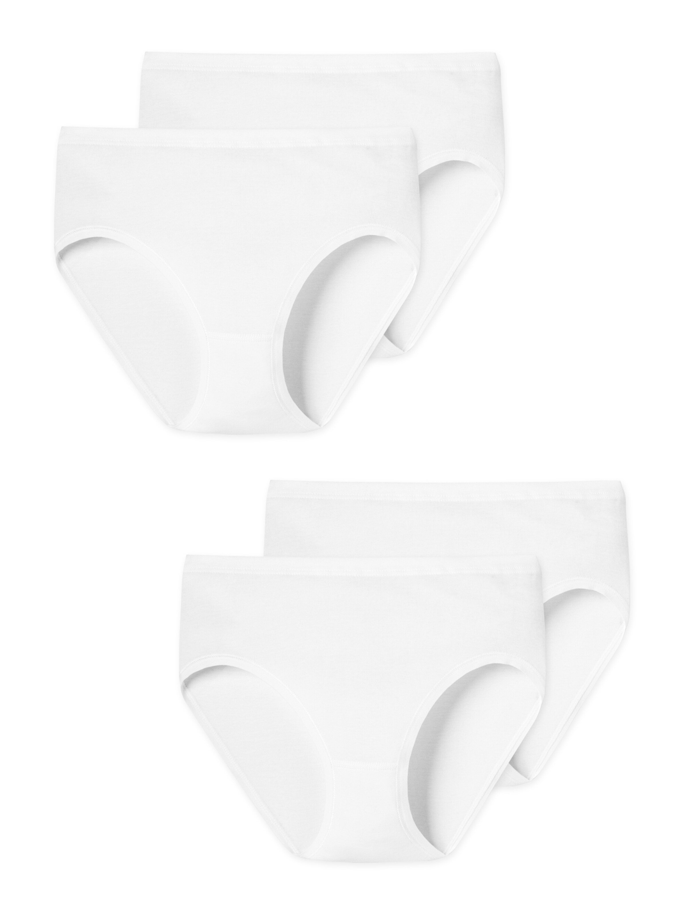 Culotte ' Hüftslip ' SCHIESSER en blanc : devant