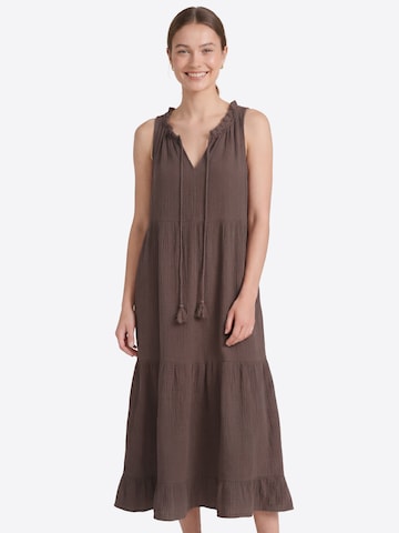 Robe d’été 'Viola' Seasons of April en marron : devant