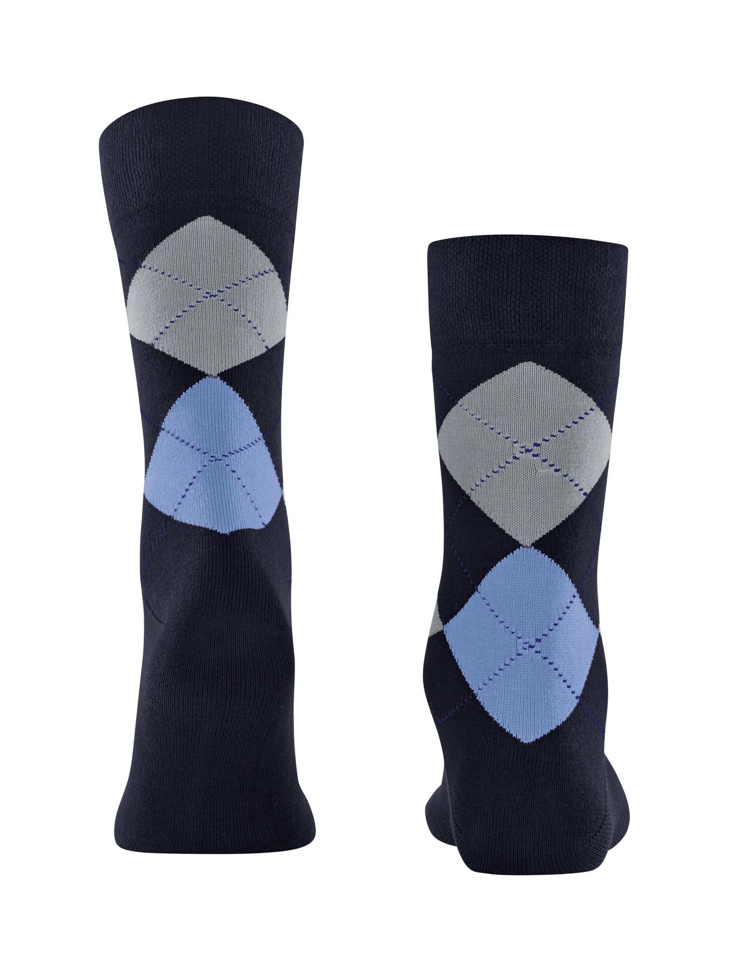 FALKE Socken 'Sensitive Argyle'‌ in Blau