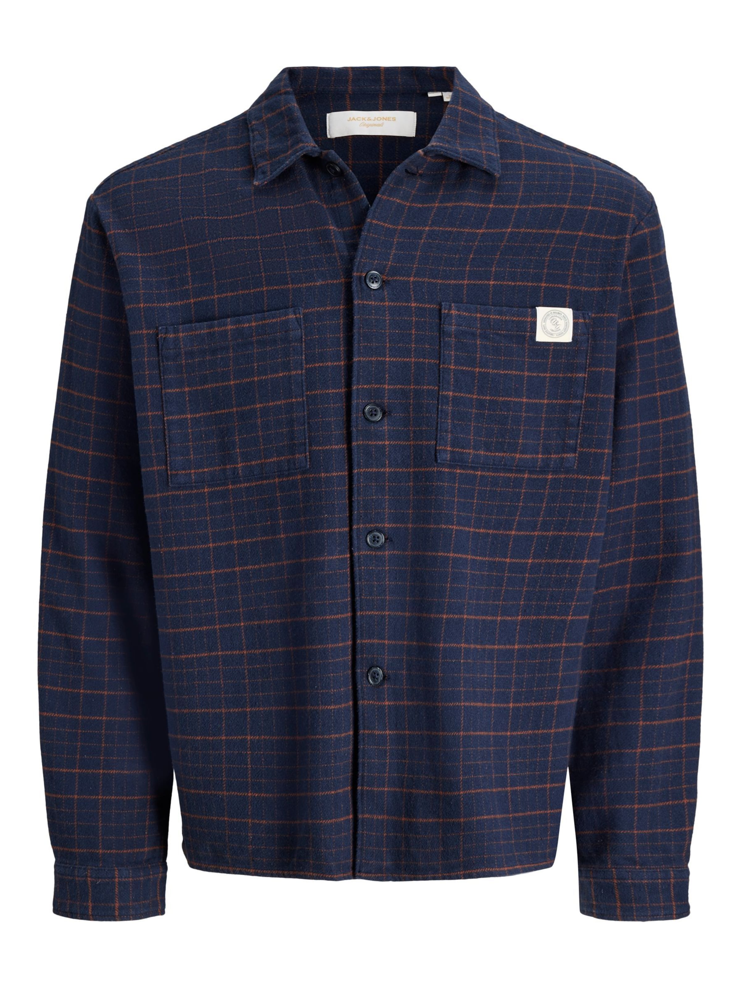 JACK & JONES Overhemd in Blauw: voorkant