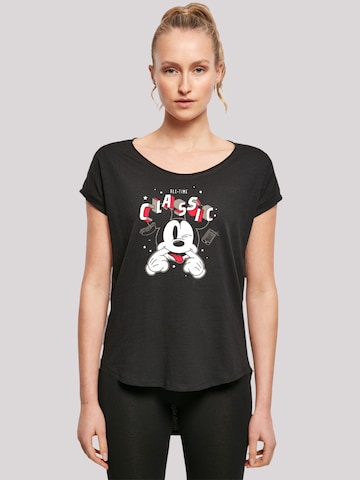 F4NT4STIC Shirt 'Disney Micky Maus All Time Classic' in Schwarz: predná strana