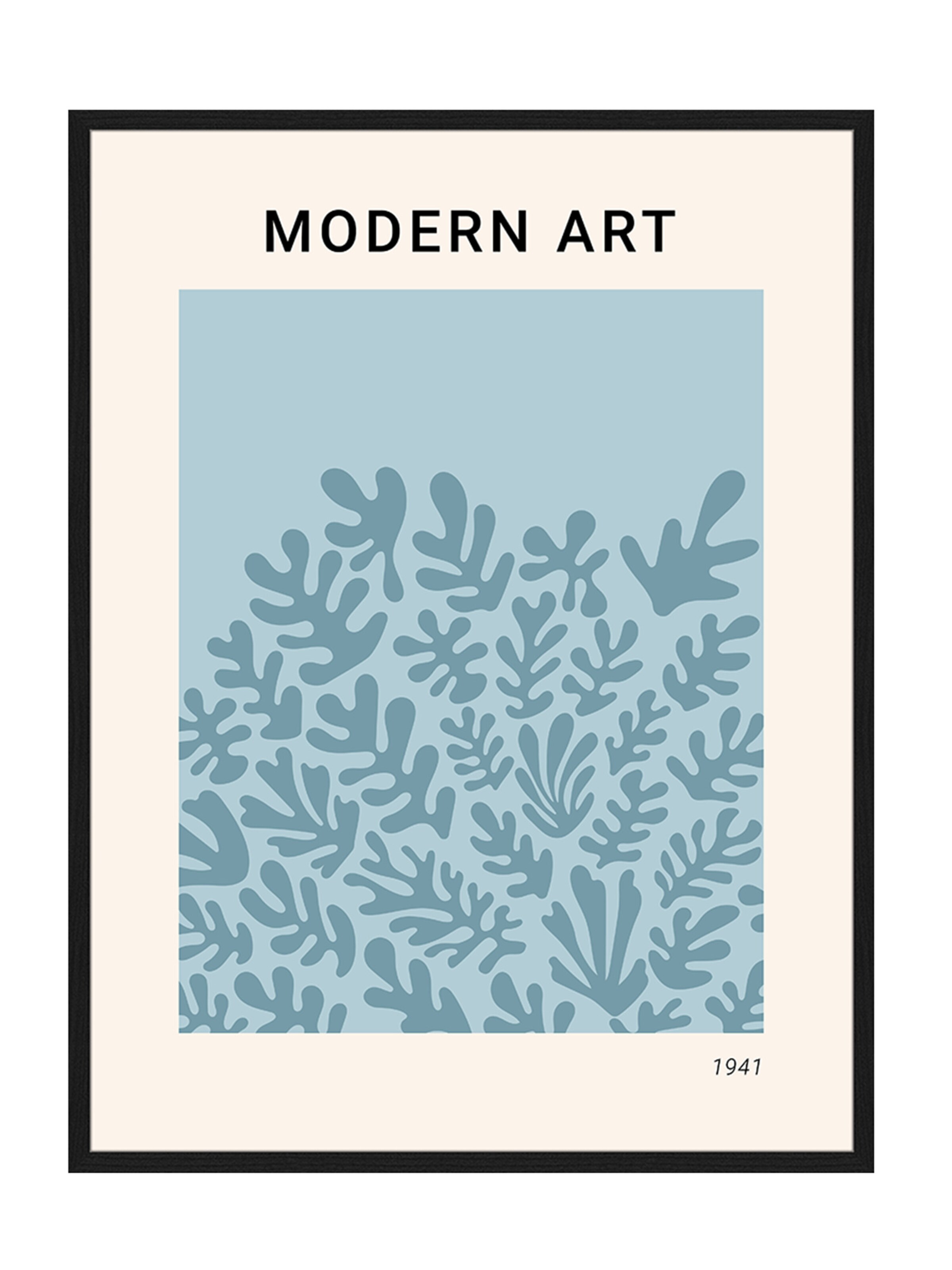 Liv Corday Image 'Modern Art' in Black: front