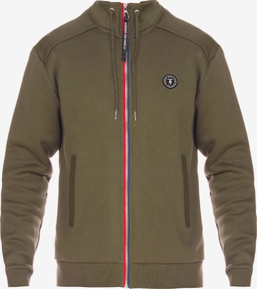 Veste de survêtement 'Goal' Le Temps Des Cerises en vert : devant