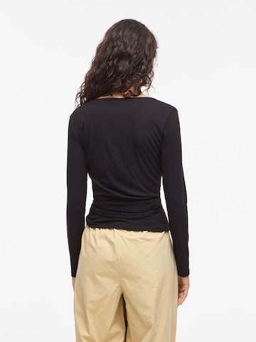 VILA Shirt 'VIGina' in Zwart