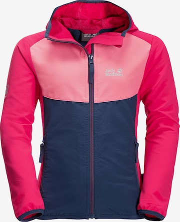 JACK WOLFSKIN Outdoor jacket 'TURBULENCE' in Blue: front