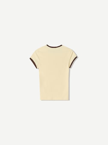 Bershka Póló - sárga