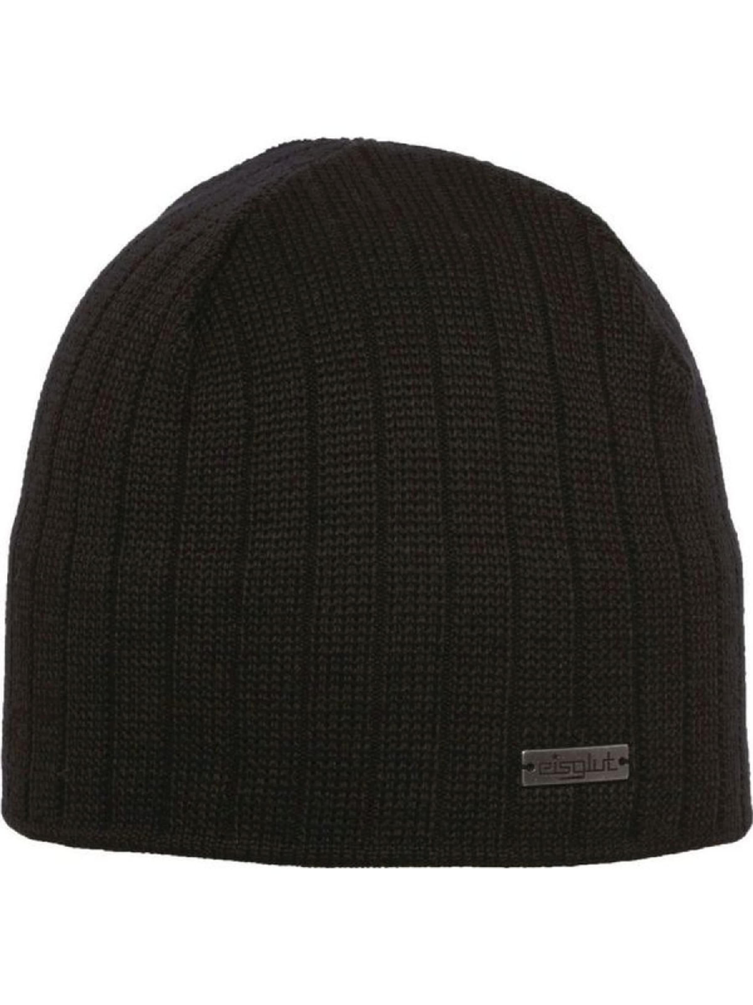 Eisglut - Gorra en negro: frente