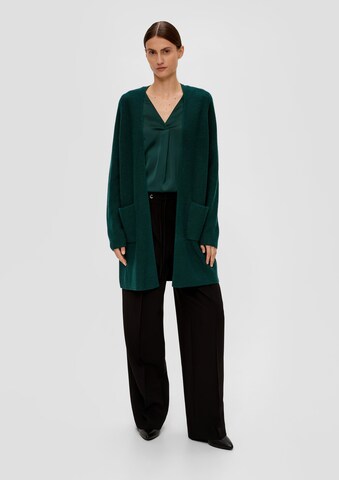 Cardigan s.Oliver BLACK LABEL en vert