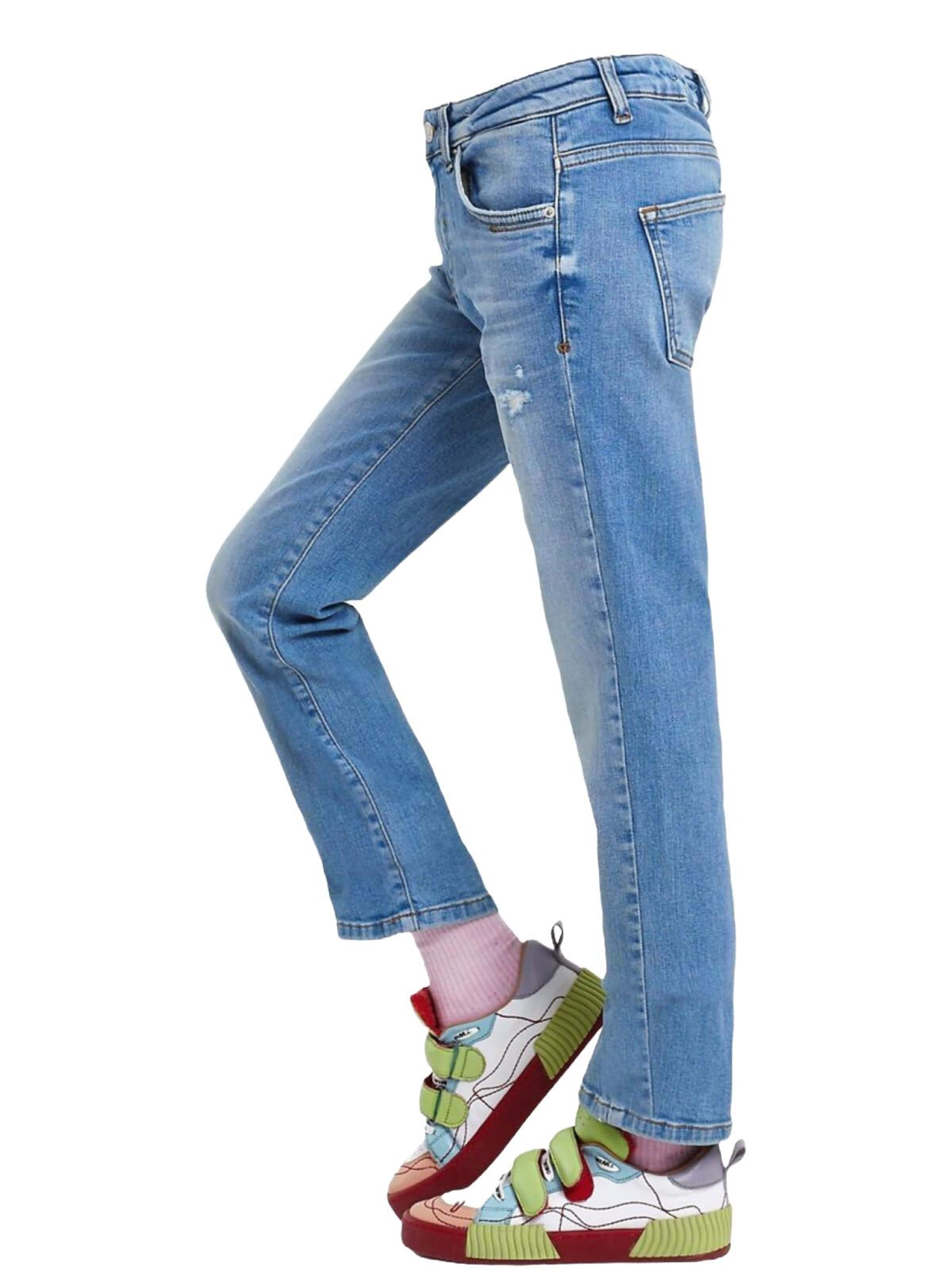 regular Jeans 'LTB Jeans Baby Girl Galina G Mid Waist Straight Leg Jeans' di LTB Jeans in blu: frontale