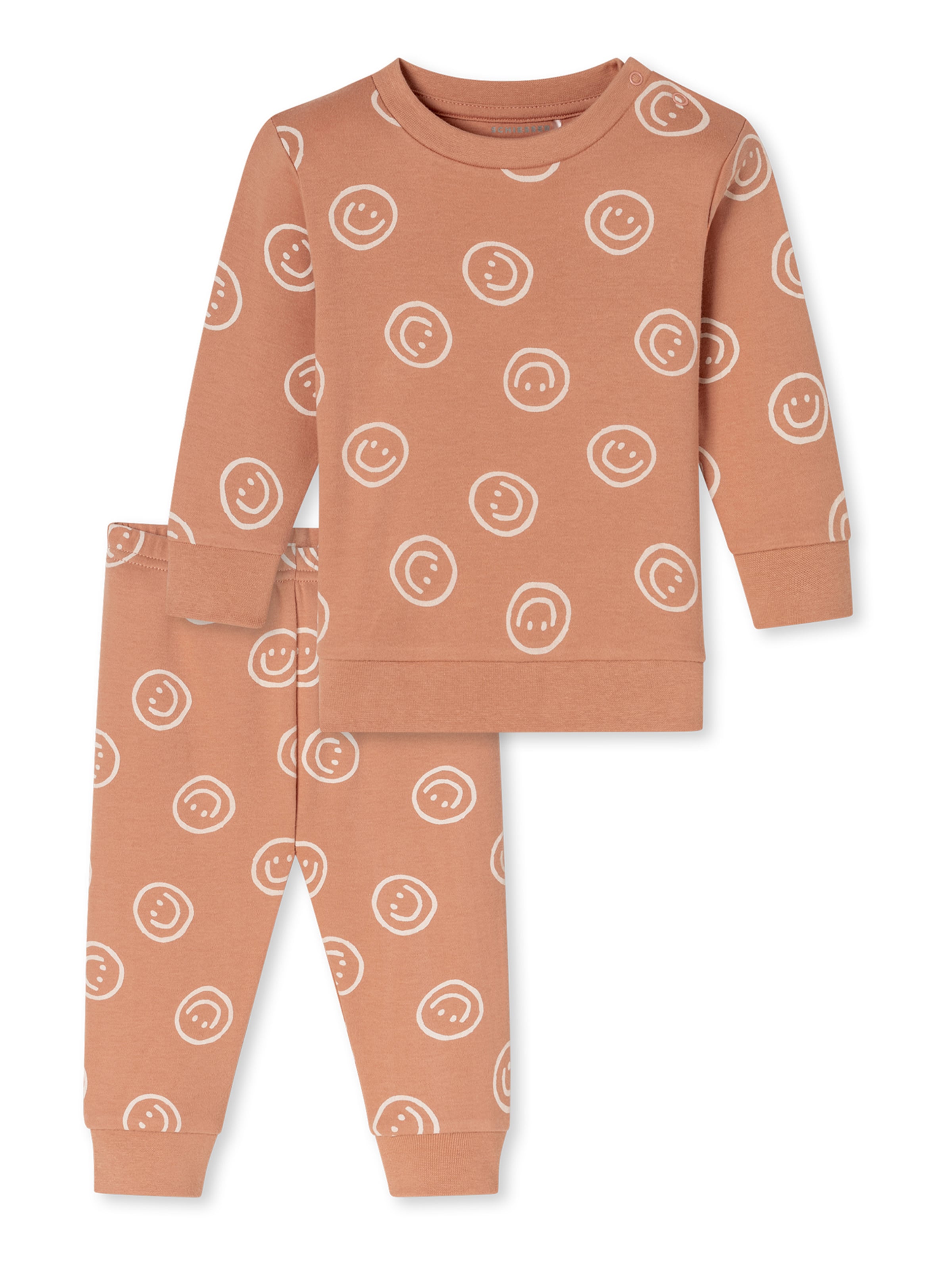 Pyjama ' Nightwear ' SCHIESSER en orange : devant