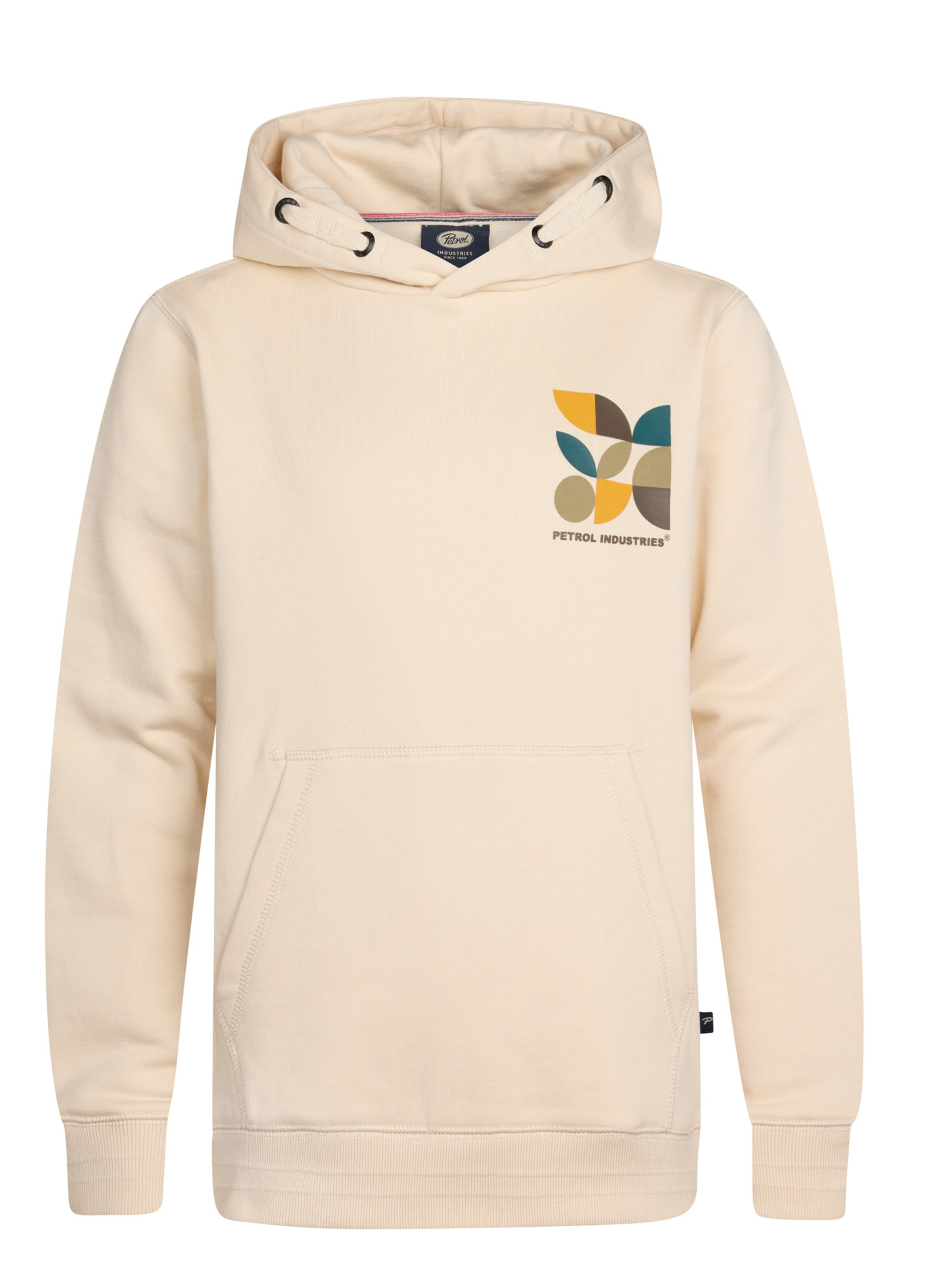 Petrol Industries Sweatshirt in Geel: voorkant