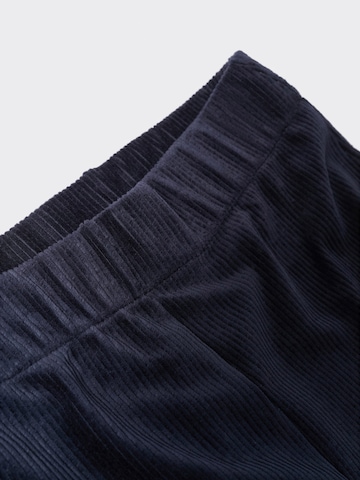 MANGO Loose fit Pants 'Panu' in Blue