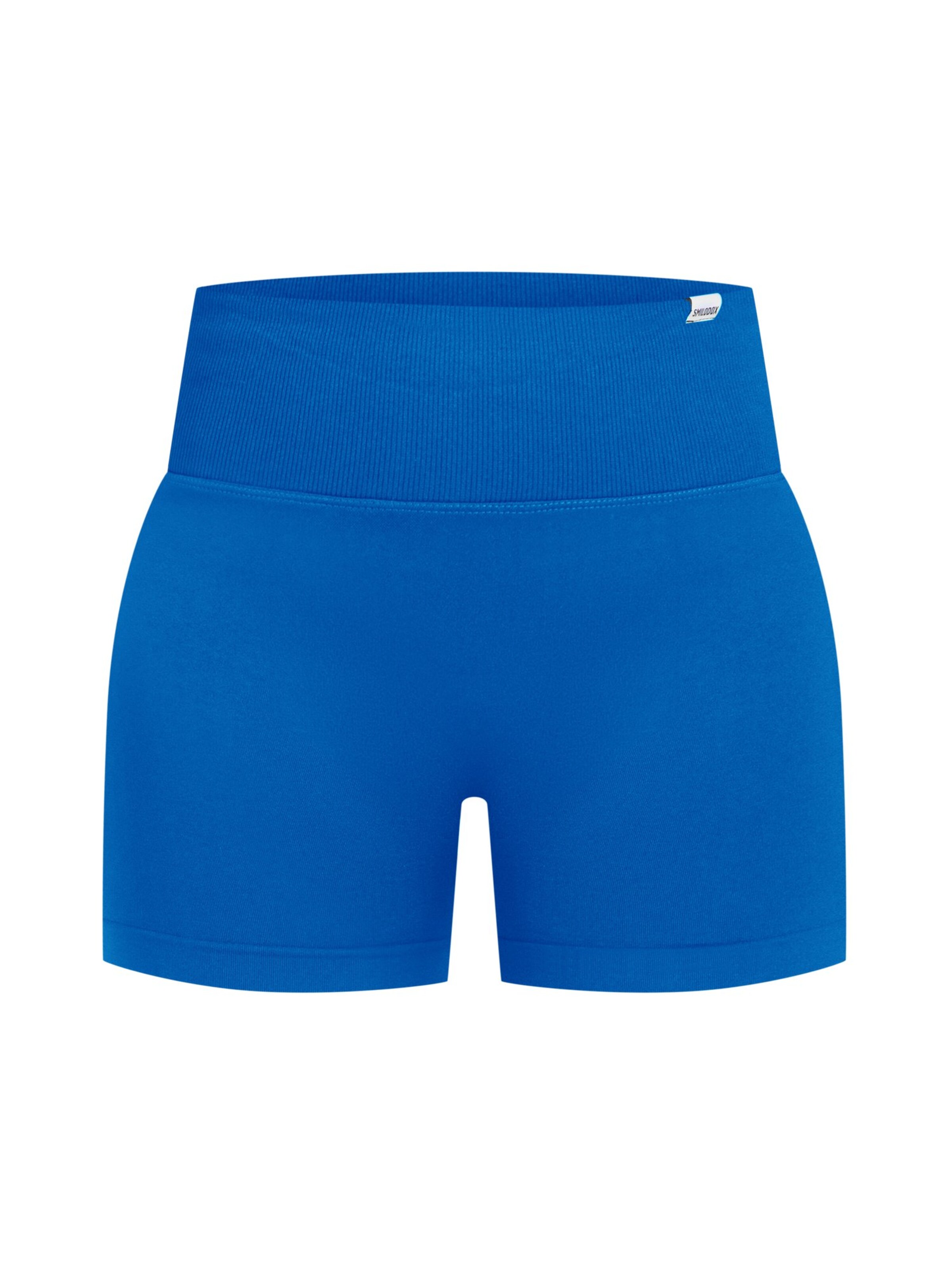 Smilodox Short Leggings ' Elvia ' in Blau: Vorderseite