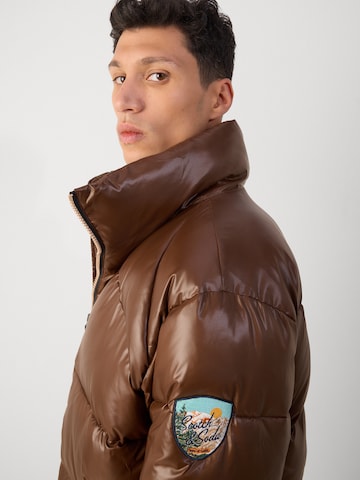 SCOTCH & SODA - Casaco meia-estação em castanho