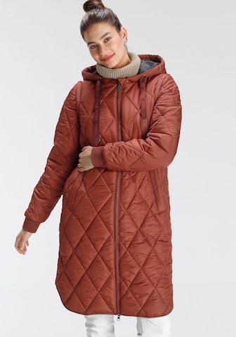 TAMARIS Winter Coat in Red: front