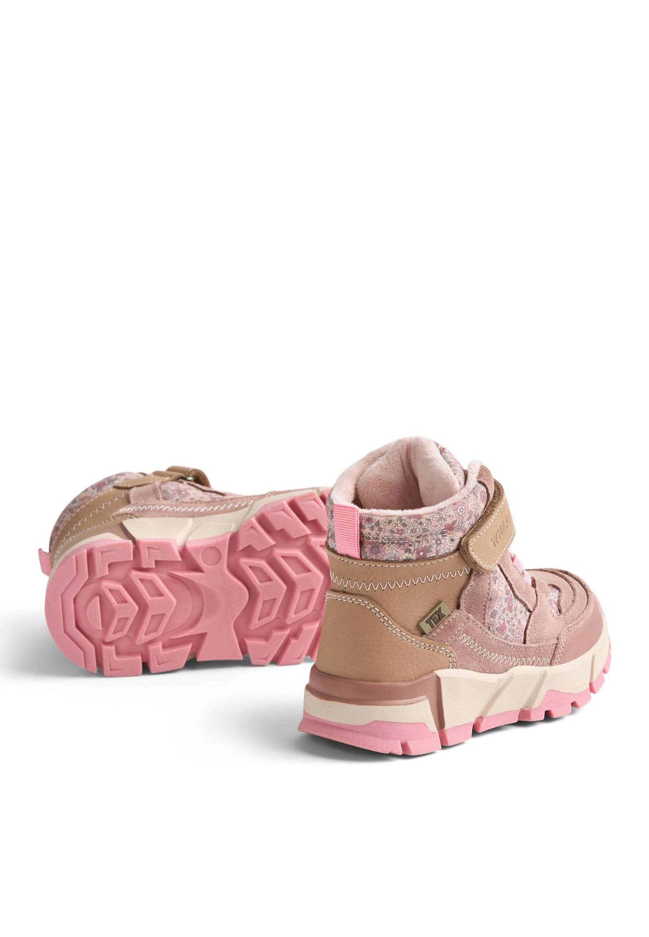 WHEAT Boots 'Muni Tex' in Pink