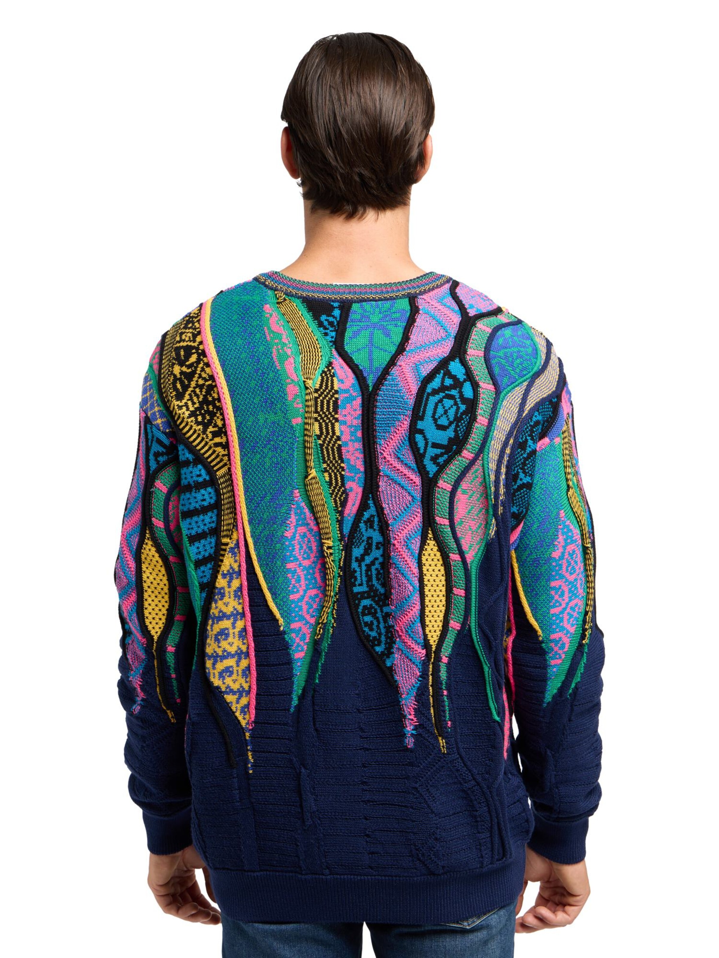 Pull-over ' di Nardo ' Carlo Colucci en bleu