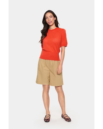 Pull-over 'KarnaSZ' SAINT TROPEZ en orange
