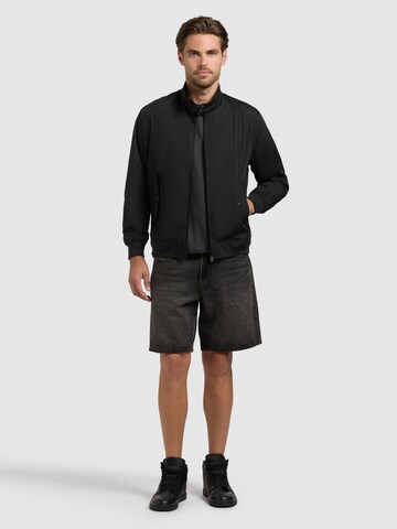 khujo - Chaqueta de entretiempo 'Agano' en negro