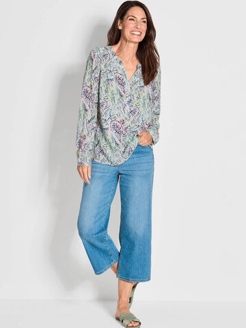 Goldner Blouse in Groen: voorkant