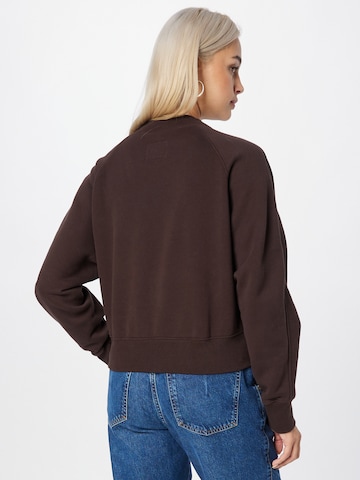 Abercrombie & FitchSweater majica - smeđa boja