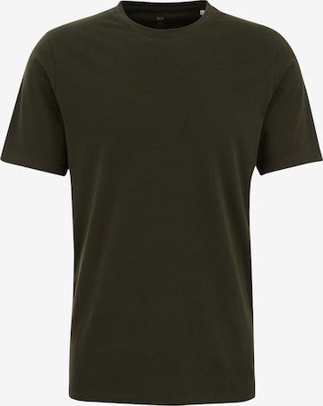 T-Shirt WE Fashion en vert : devant