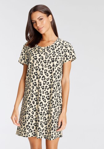 VIVANCE Nachthemd in Beige: Vorderseite