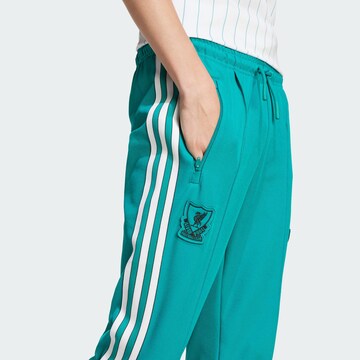 Coupe slim Pantalon 'FC Liverpool' ADIDAS ORIGINALS en vert