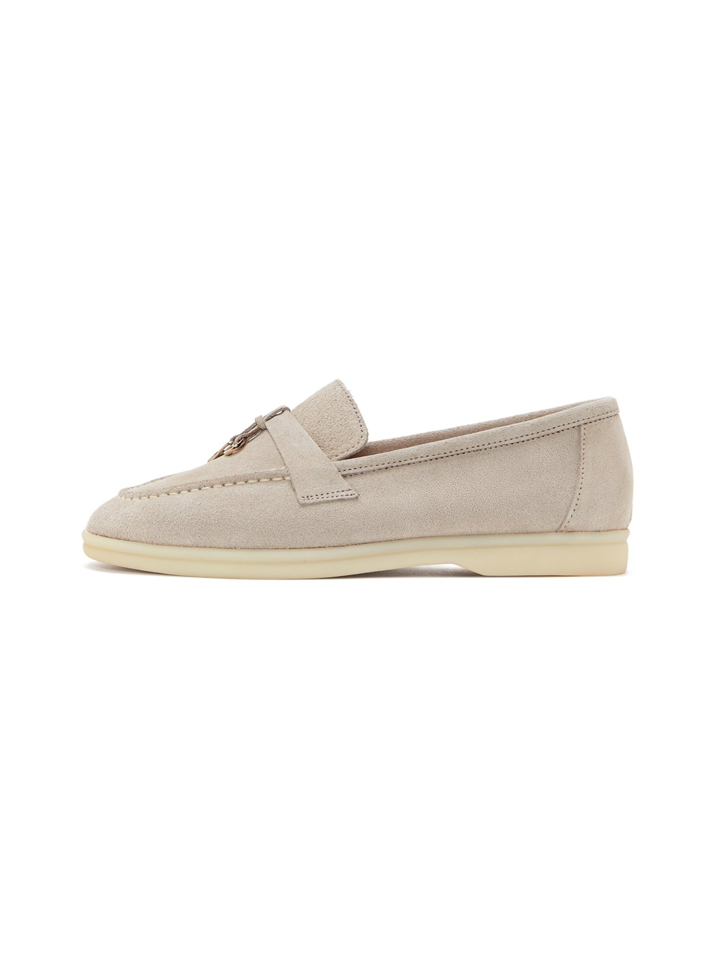 Derimod Slipper in Beige: Vorderseite