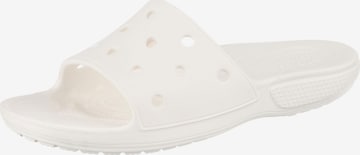 Crocs Muiltjes in Wit: voorkant