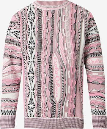 Carlo Colucci Sweater in Pink: front