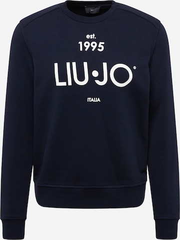 Liu Jo Uomo Sweatshirt i blå: framsida