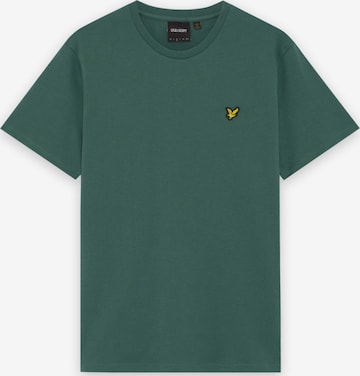 Lyle & Scott Shirt 'Lyle & Scott - Heren t-shirt' in Groen: voorkant