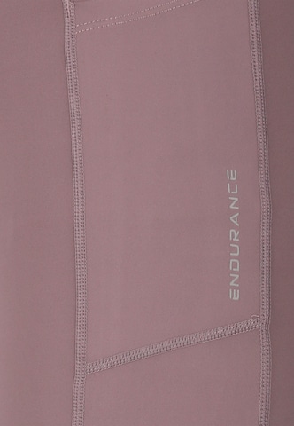 ENDURANCE Skinny Sporthose 'Strong' in Rot