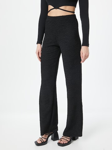 Wide Leg Pantalon 'ENLAURA' Envii en noir : devant