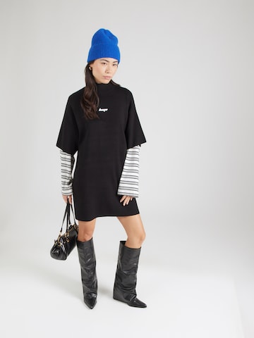 HUGO Трикотажное платье 'Simo' в Черный