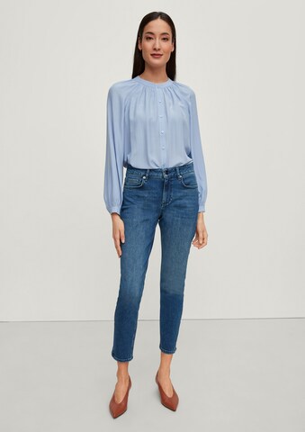 COMMA Slimfit Jeans in Blau