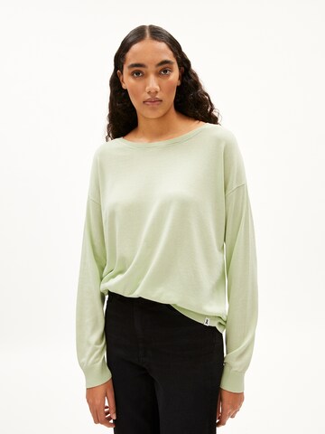 ARMEDANGELS Sweater ' LAARNI ' in Green: front