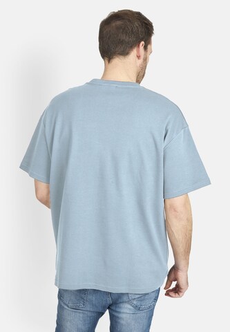 T-Shirt Steffen Klein en bleu