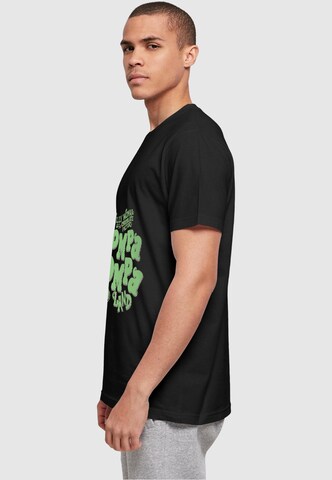 T-Shirt 'Willy Wonka And The Chocolate Factory - Oompa Loompa Land' ABSOLUTE CULT en noir