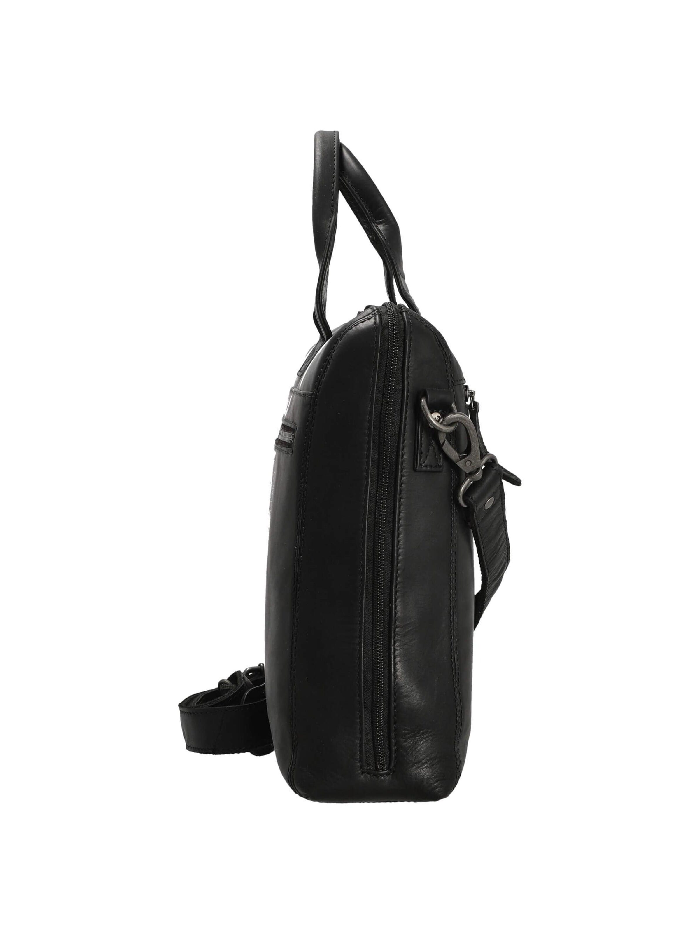 The Chesterfield Brand Laptoptasche 'Levanto'‌‌‌‌‌‌‌ in Schwarz