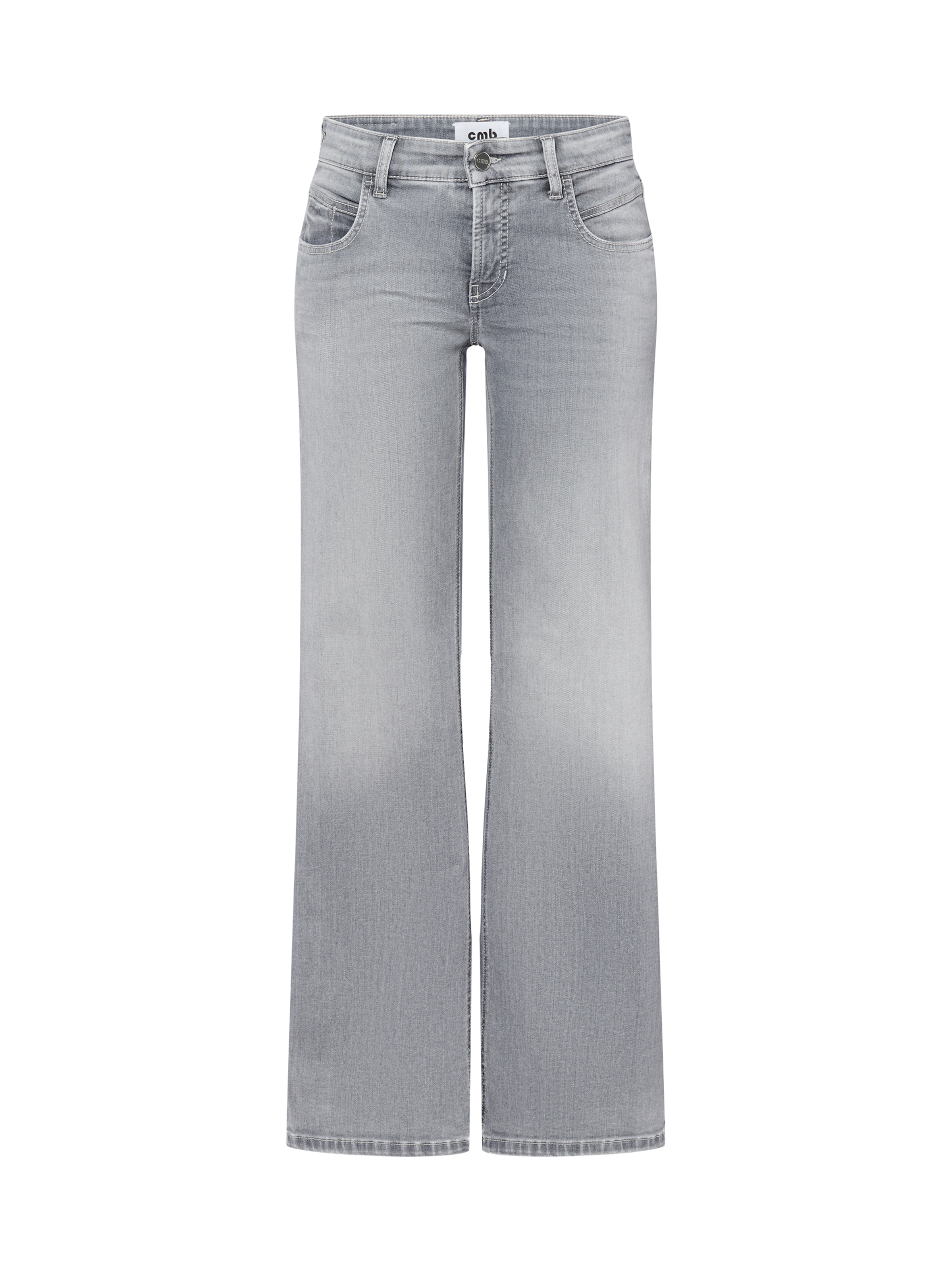 Cambio Jeans 'Tess' in de kleur Lichtgrijs, Productweergave