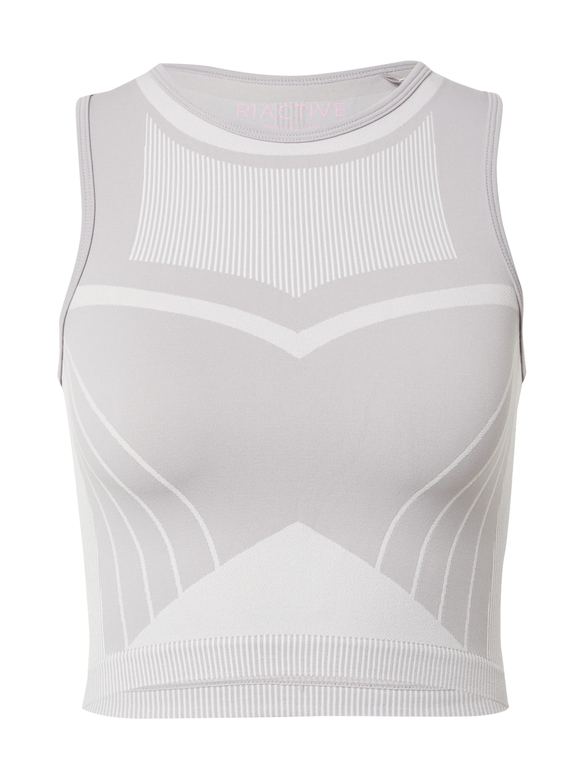 Sport top de la River Island pe gri: față