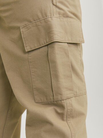 Jack & Jones Plus Regular Cargo trousers 'JPSTKane JJBarkley' in Brown